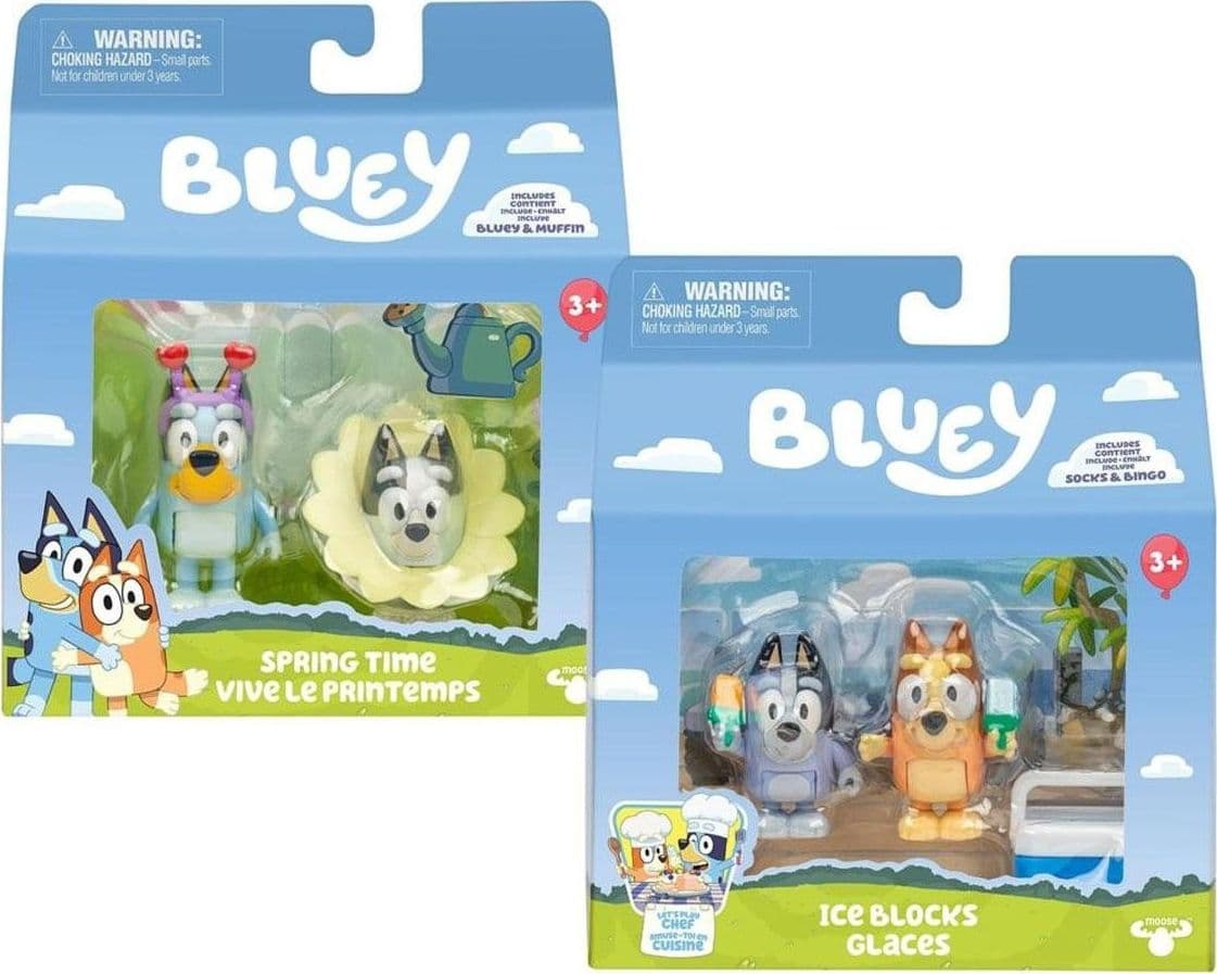 Bluey 2 Personaggi Blister assortito