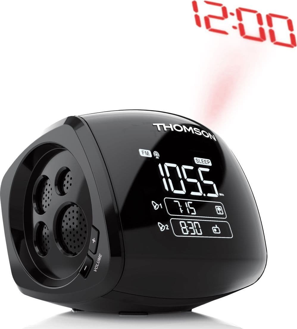 THOMSON ALARM-CLOCK PROYECTOR BLACK CP100T