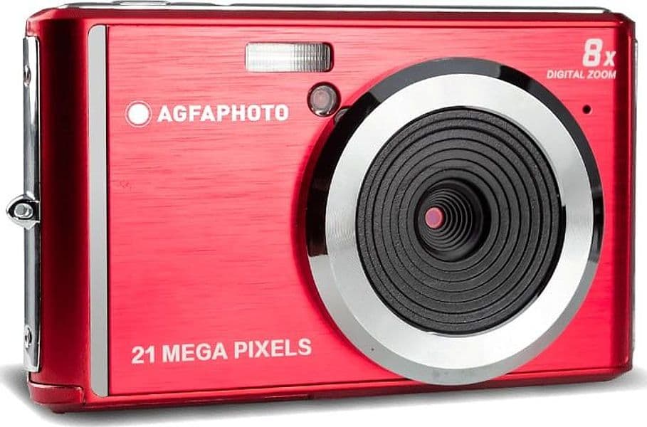AGFA DC5200 DIGITAL CAMERA RED
