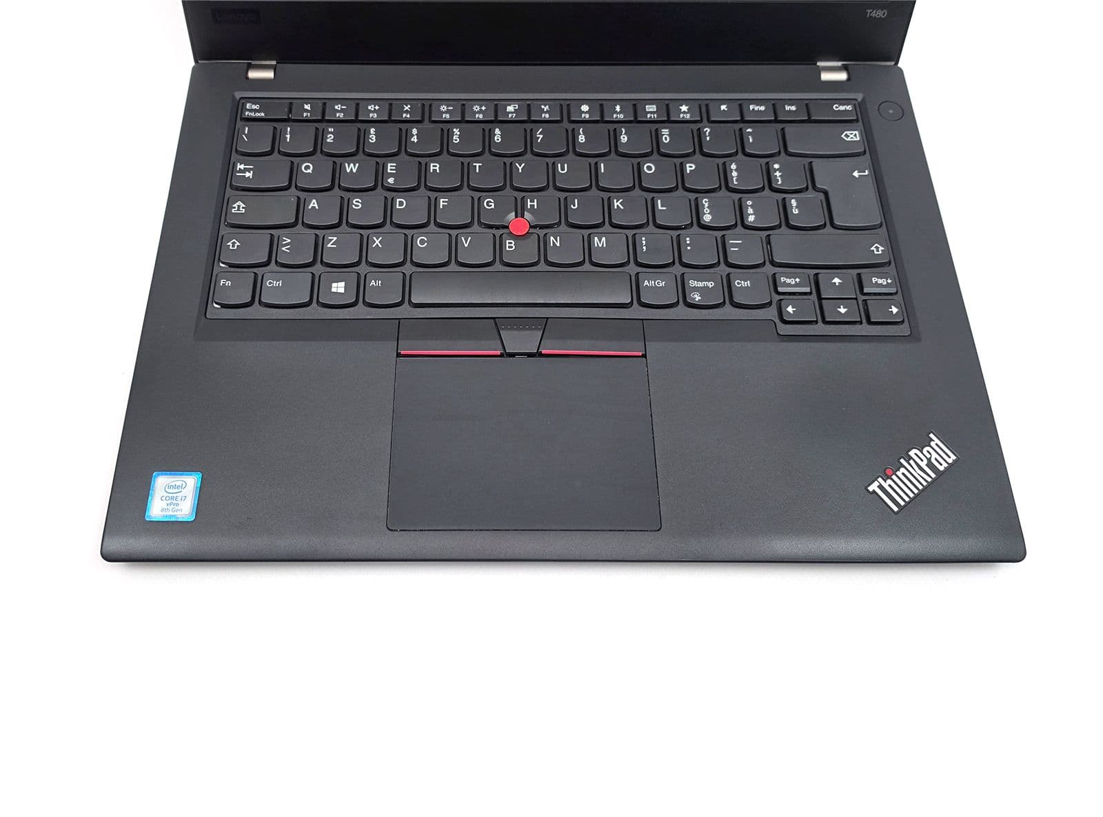 Laptop Lenovo ThinkPad T480 Intel I7 8650U Ram 16GB SSD 500GB 14" HDMI Win 11 Pro Batteria Nuova Premium - Ricondizionato - 2