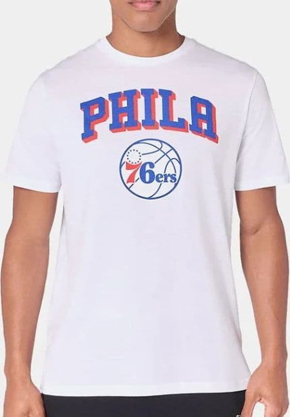 T shirt  New Era NBA PHI79E White - 5