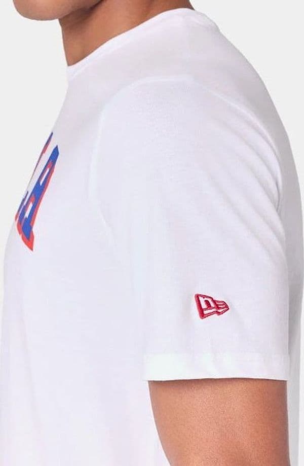 T shirt  New Era NBA PHI79E White - 2