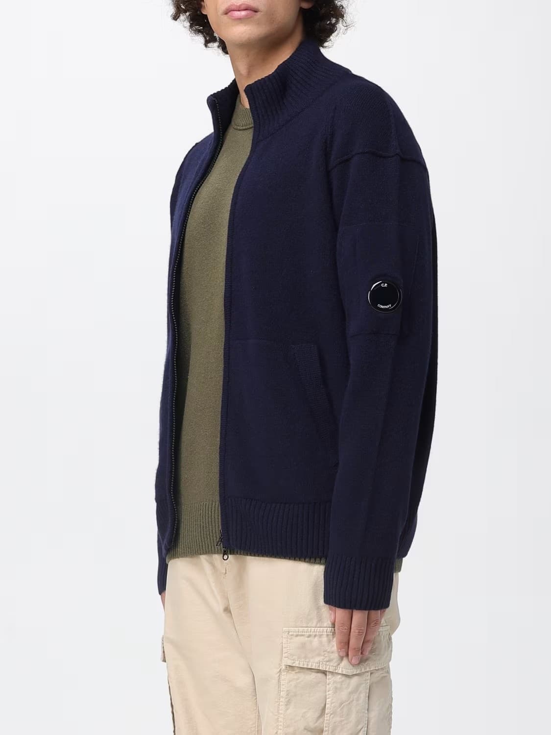 C.P. COMPANY  Maglia con zip - 2
