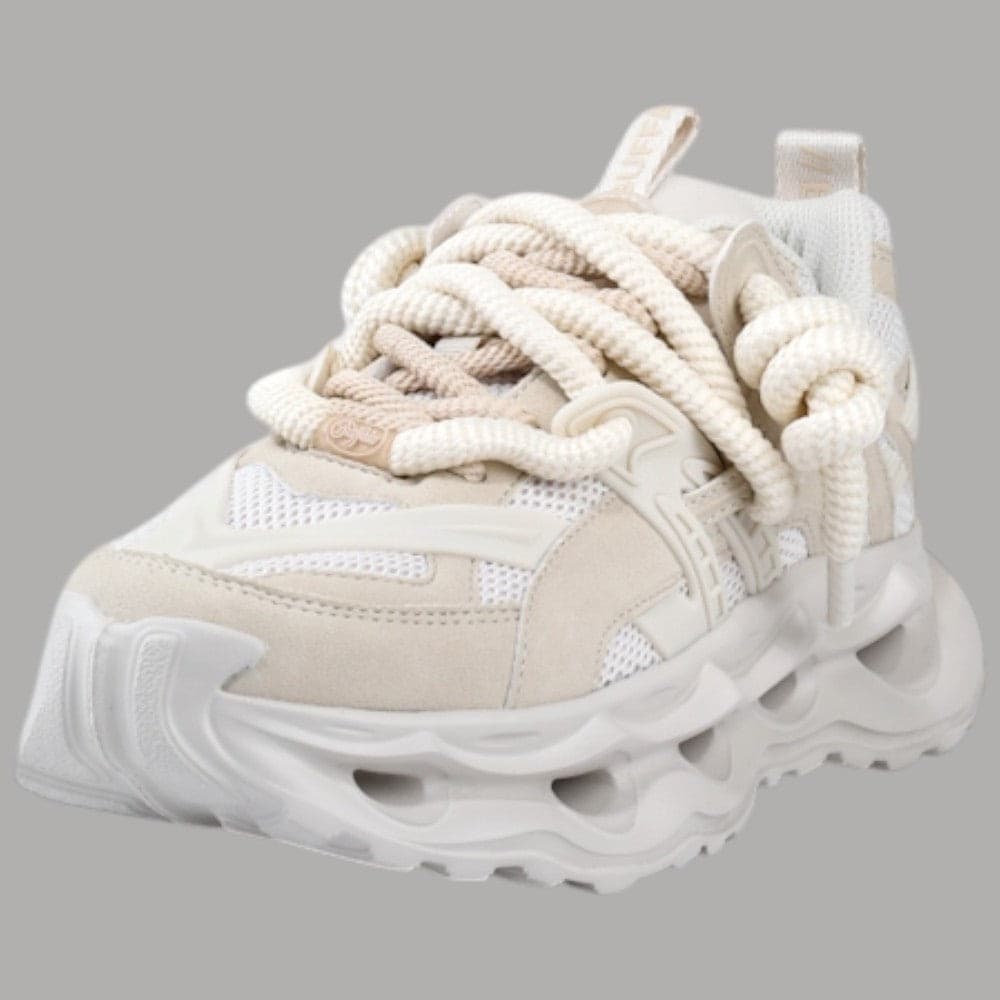 Sneakers Buffalo Malaga Lace Platform con lacci spessi e soletta memory foam - 2