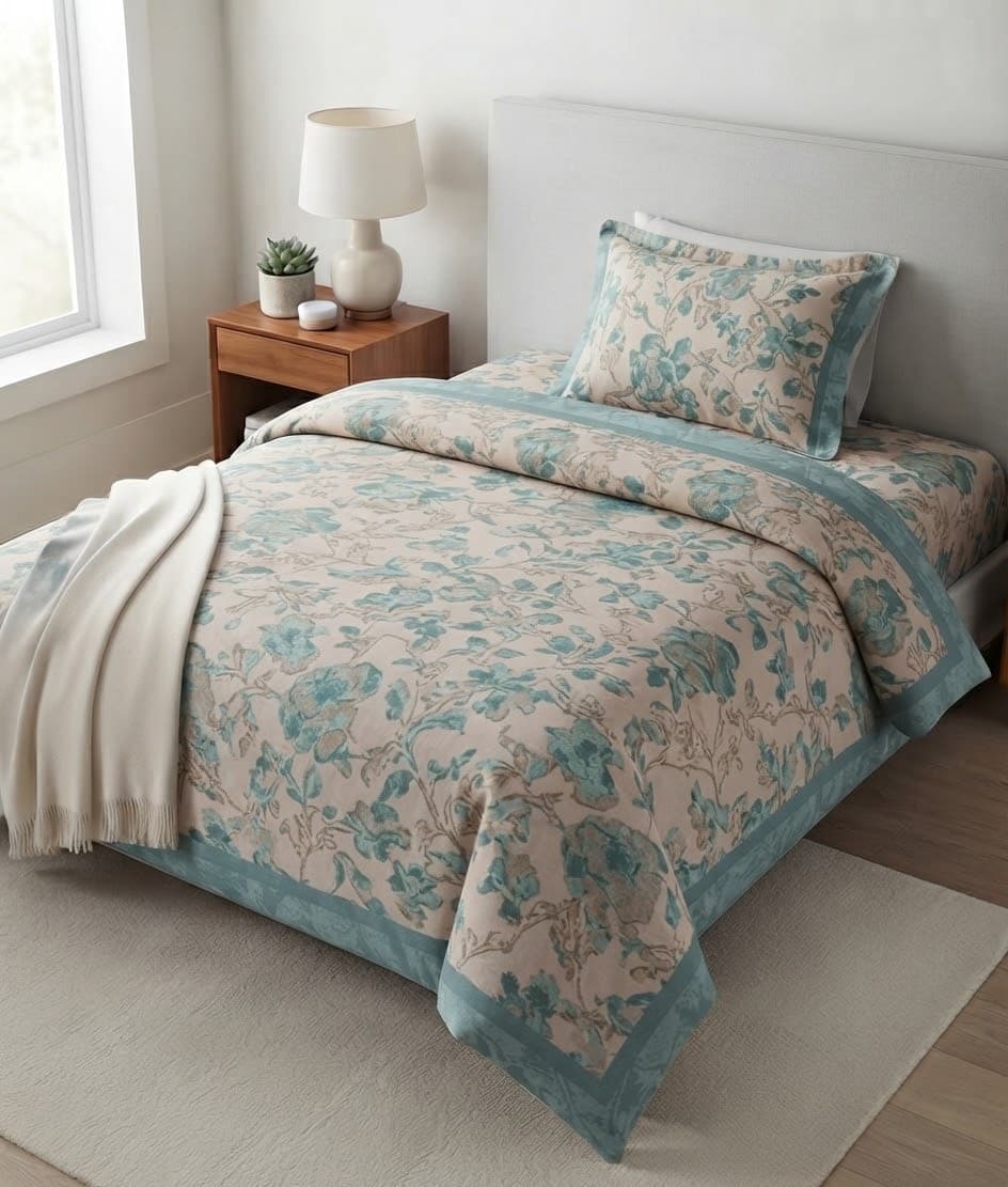 Completo Lenzuola 1 Piazza e 1/2 Tessier Varianti Assortite in Cotone - 5