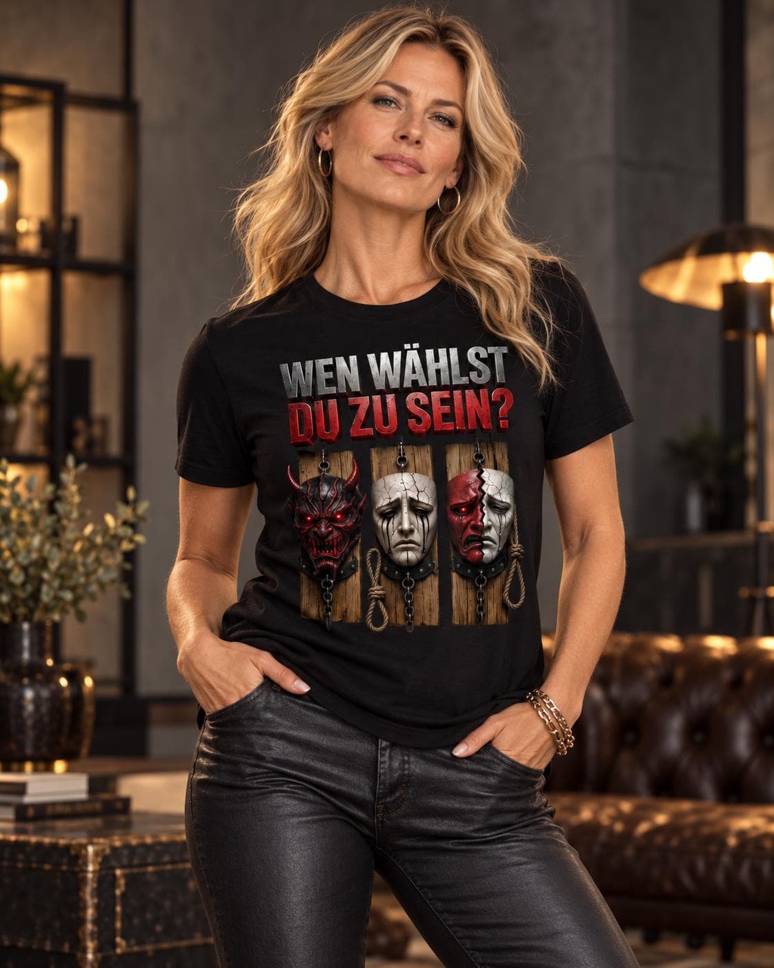 T-shirt Master Slave Switch BDSM unisex fetish bondage - 6