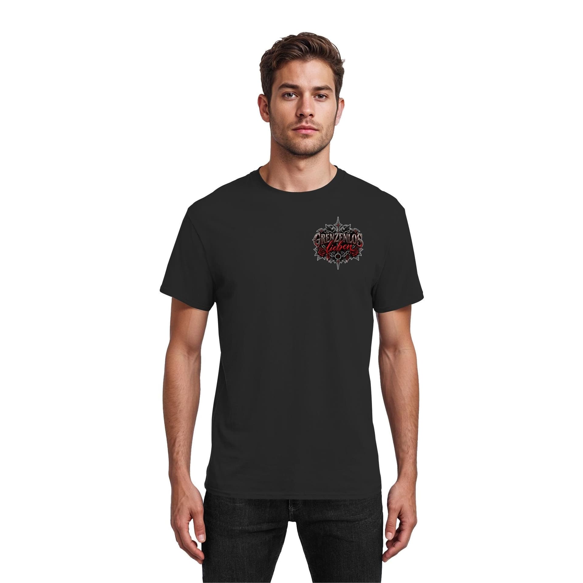 T-shirt Swinger "Freiheit Beginnt im Kopf" per coppie aperte e scambisti unisex - 6
