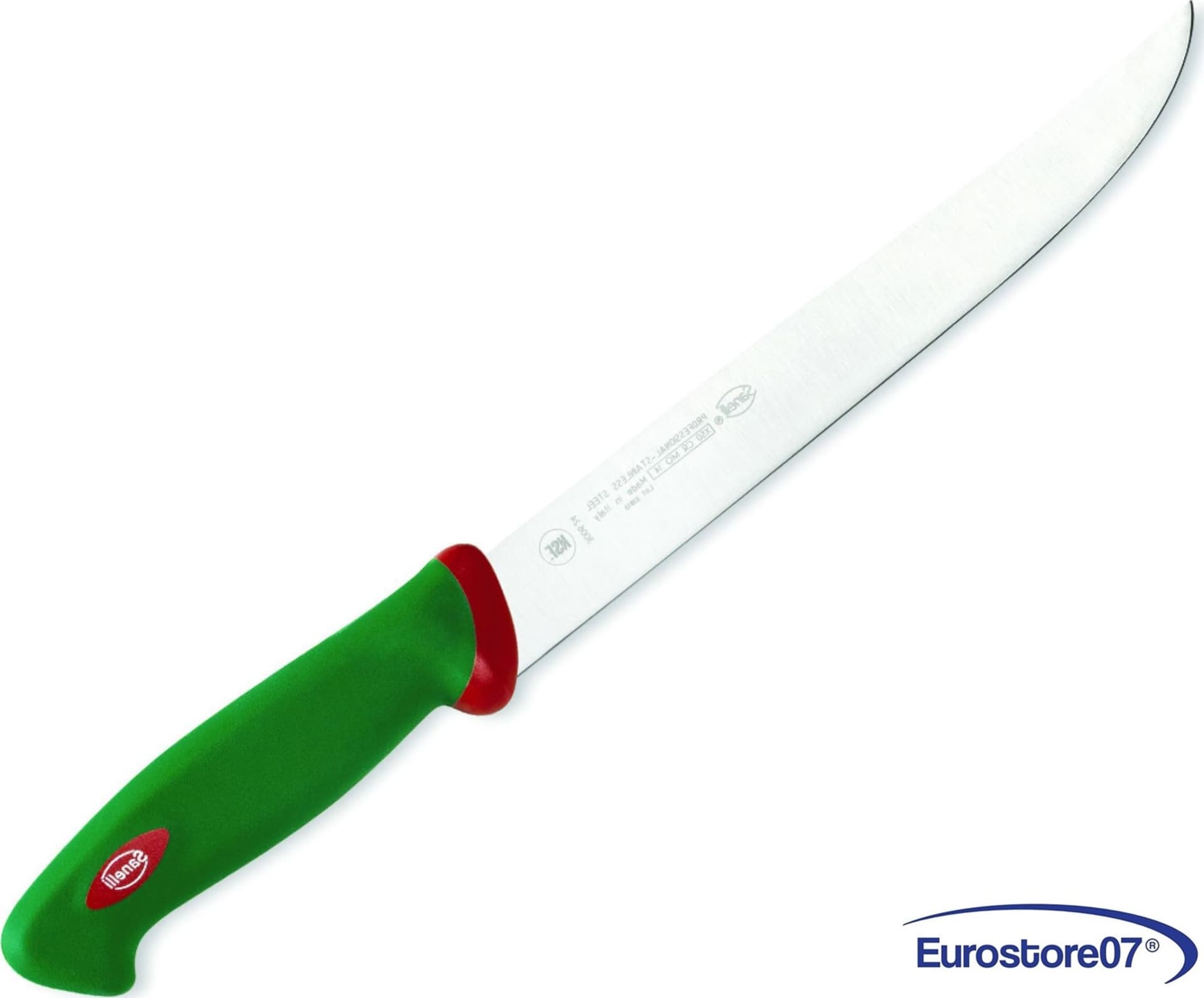 COLTELLO ARROSTO  a lama semirigida  per carni cotte (es. arrosti, bolliti cm.24