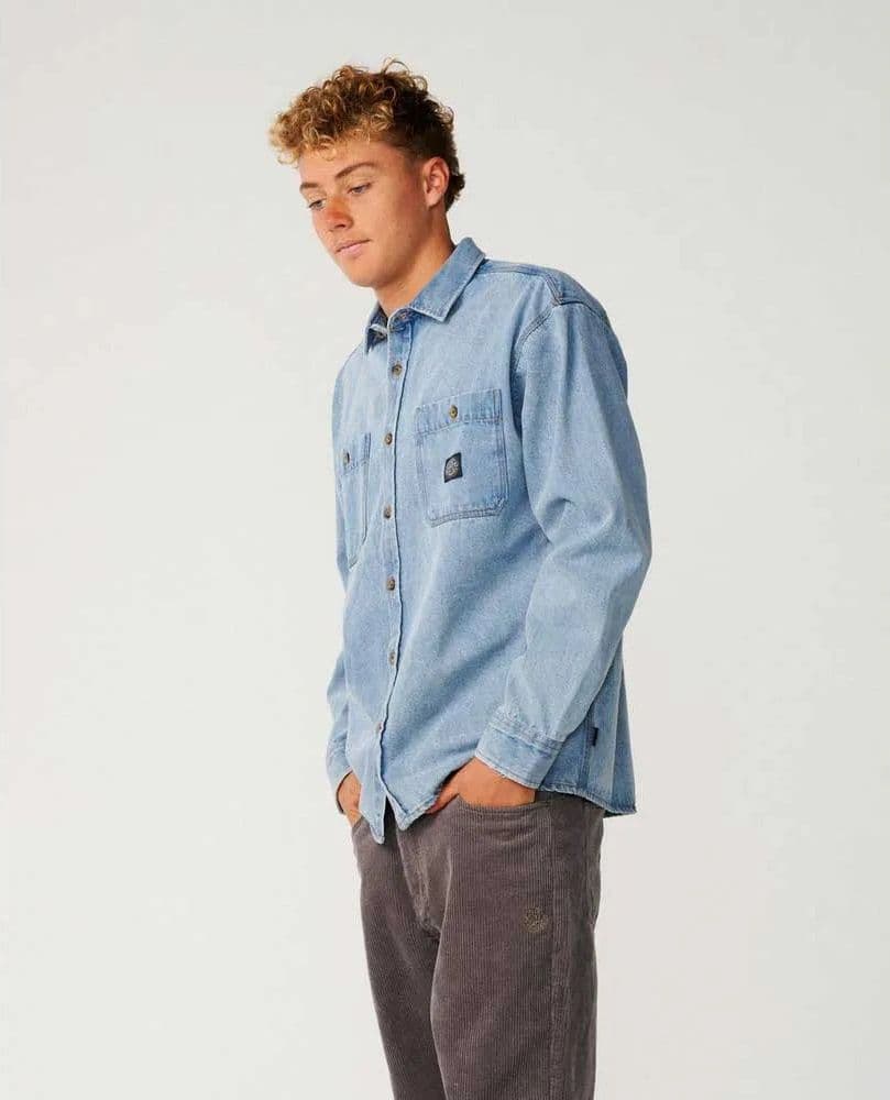 Camicia Jeans Rip Curl Premium Surf Denim - 3
