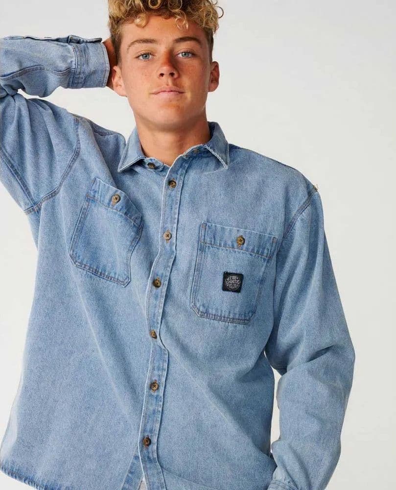 Camicia Jeans Rip Curl Premium Surf Denim - 4