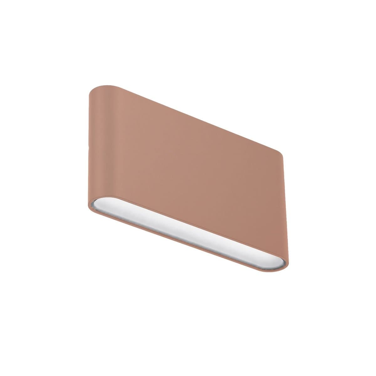 Applique moderno Promoluce GRIP A18 LED IP65 CCT biemissione alluminio vetro - 12