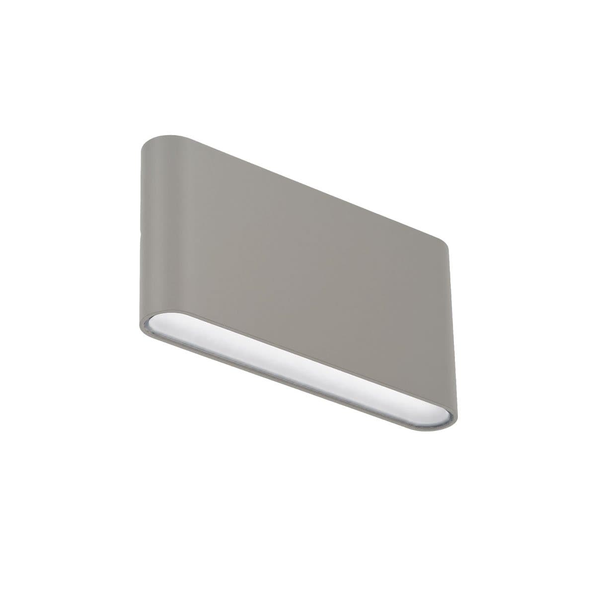 Applique moderno Promoluce GRIP A18 LED IP65 CCT biemissione alluminio vetro - 5