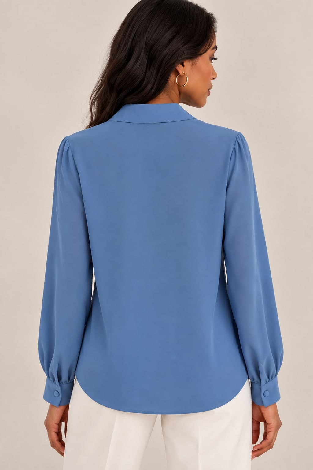 BLUSA 27785 TRIPLA GEORGETTE GML - 4