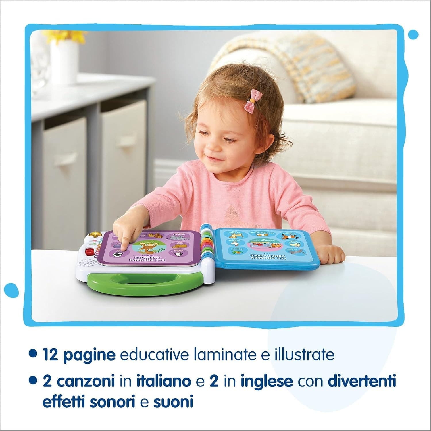 Vtech - Baby Il Mio Primo Libro Illustrato Bilingue - 4