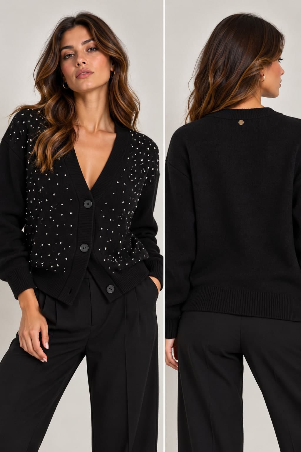 Cardigan con bottoni - 4