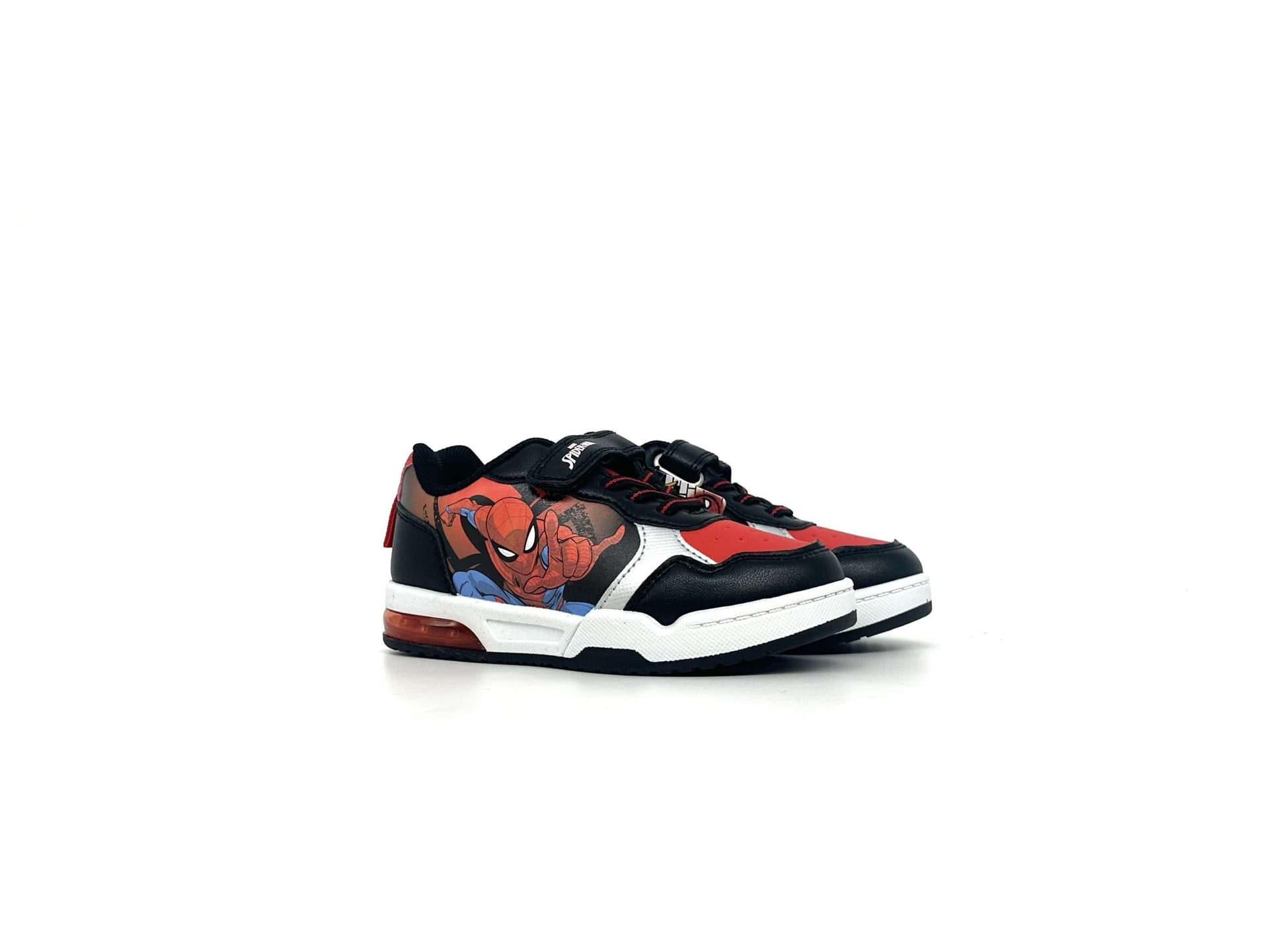 Marvel sneakers bimbo Spiderman a strappo con suola a led - 2