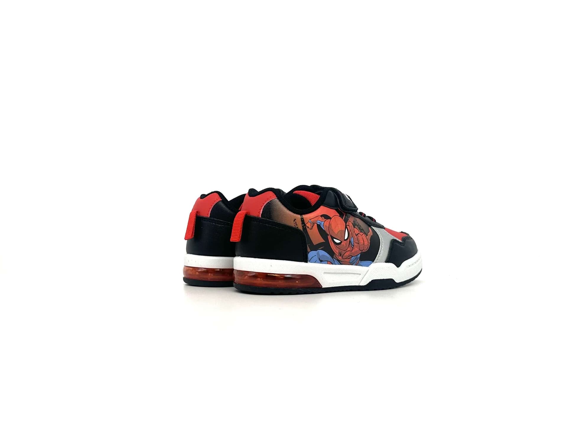 Marvel sneakers bimbo Spiderman a strappo con suola a led - 3