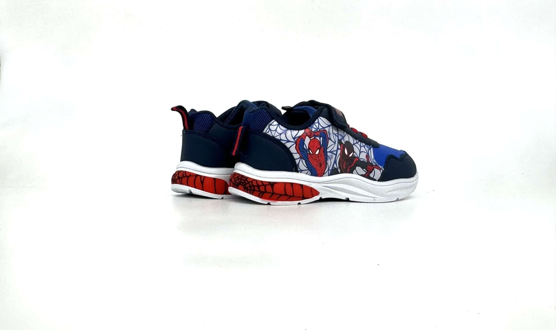 Marvel scarpe bimbo Spiderman blu e rosse con luci - 3