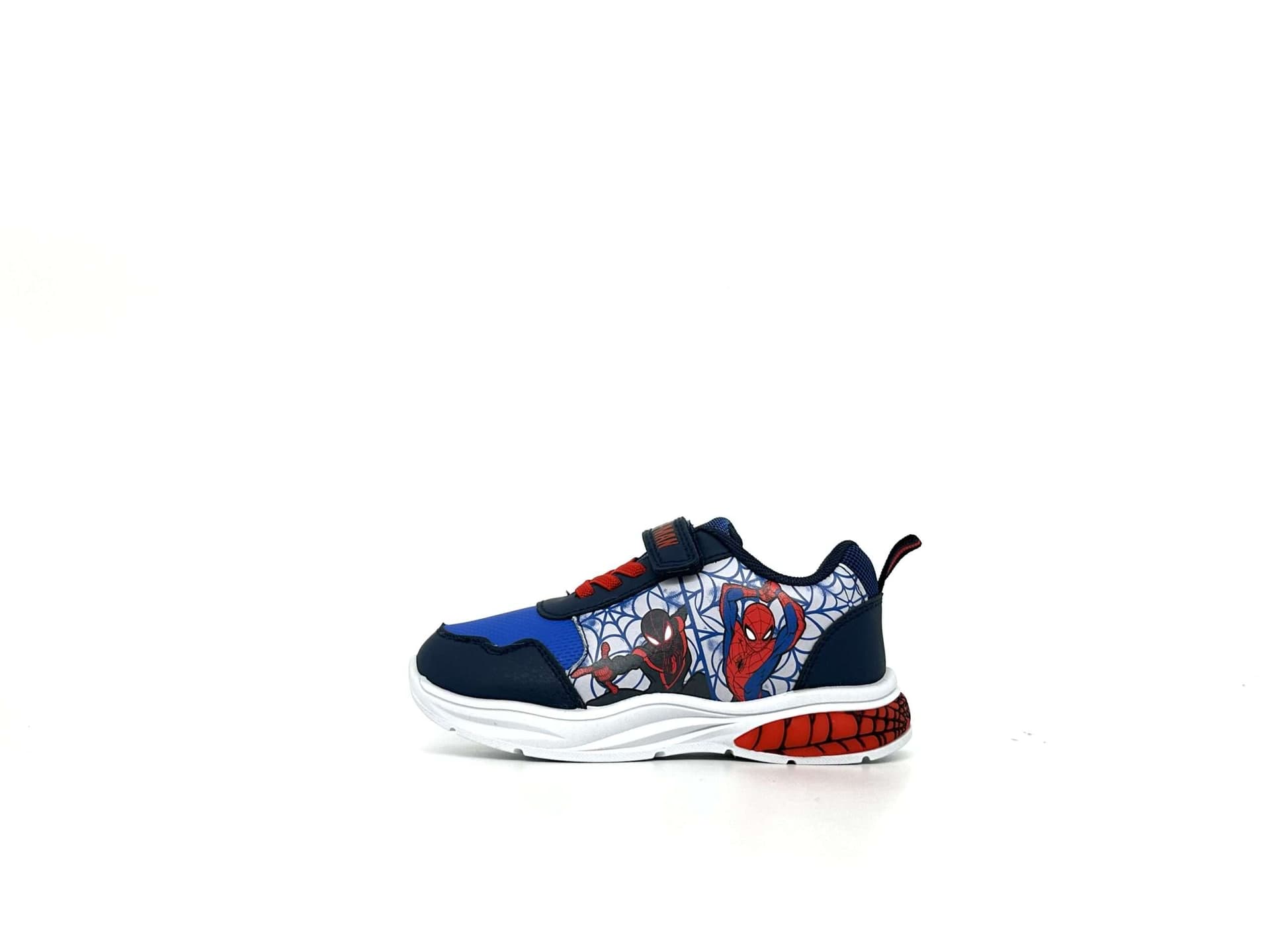 Marvel scarpe bimbo Spiderman blu e rosse con luci - 8