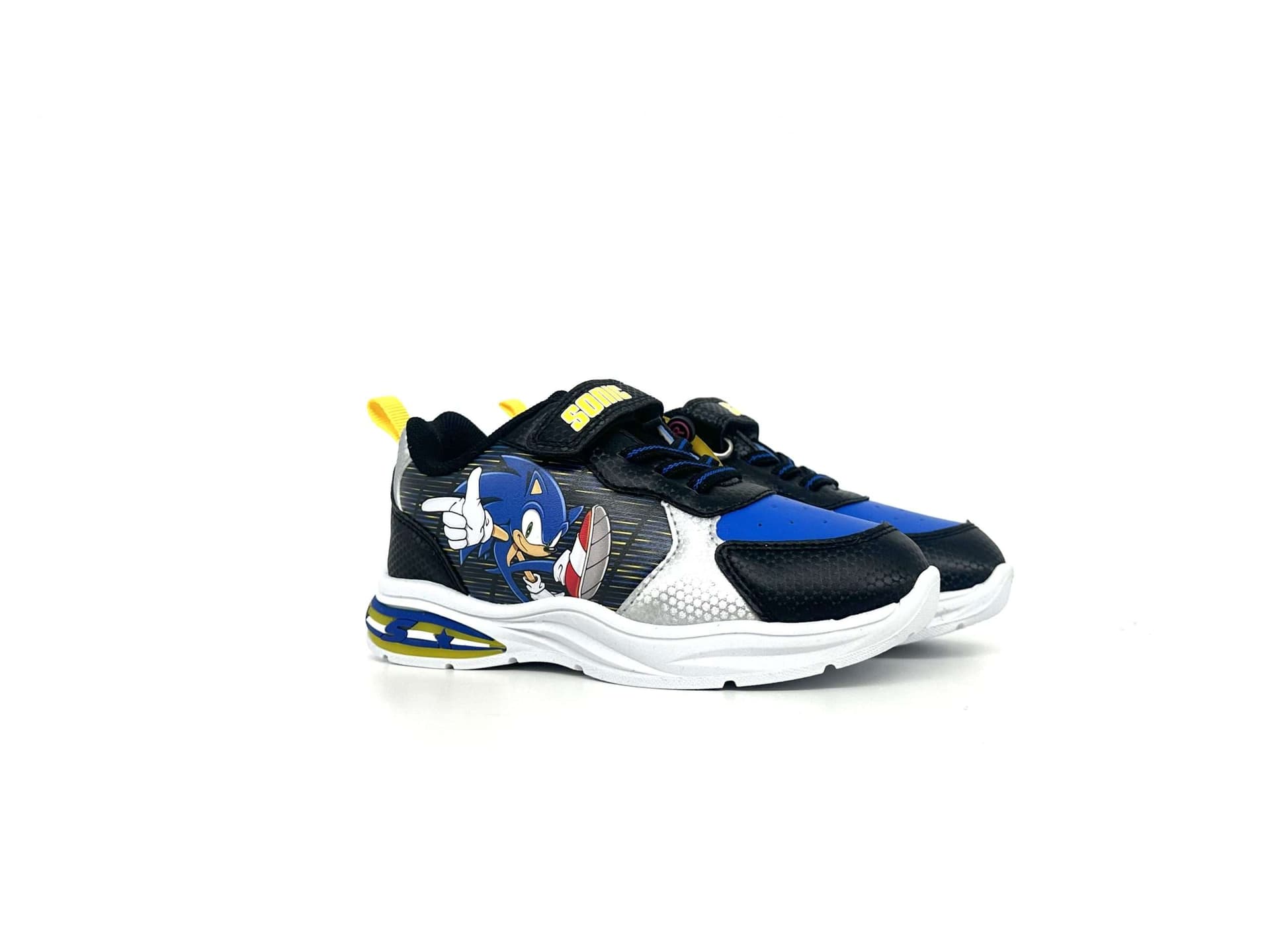 Marvel scarpe bimbo Sonic nere e blu con luci - 2