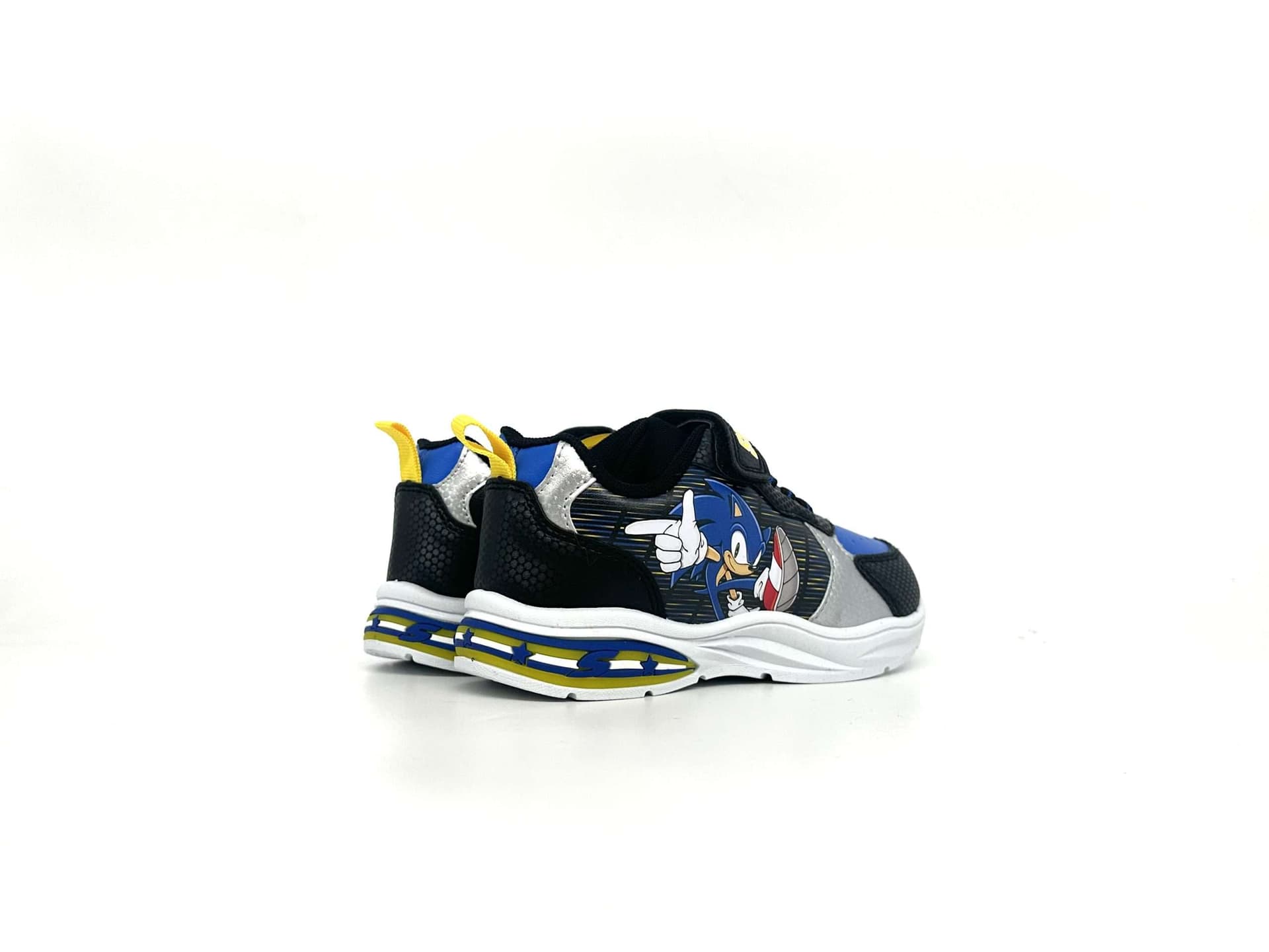 Marvel scarpe bimbo Sonic nere e blu con luci - 3