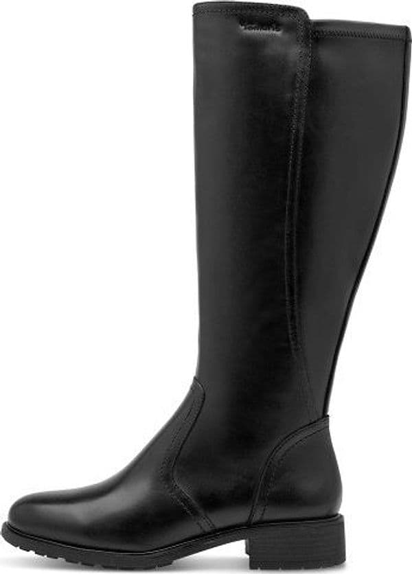 Tamaris stivali donna in pelle black 25550 47 - 5