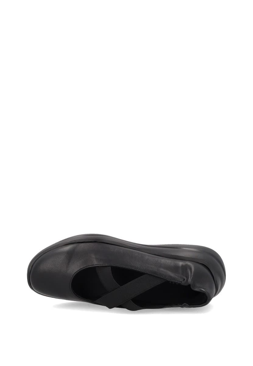 Frau ballerina donna comfort-tech in pelle nero - 9