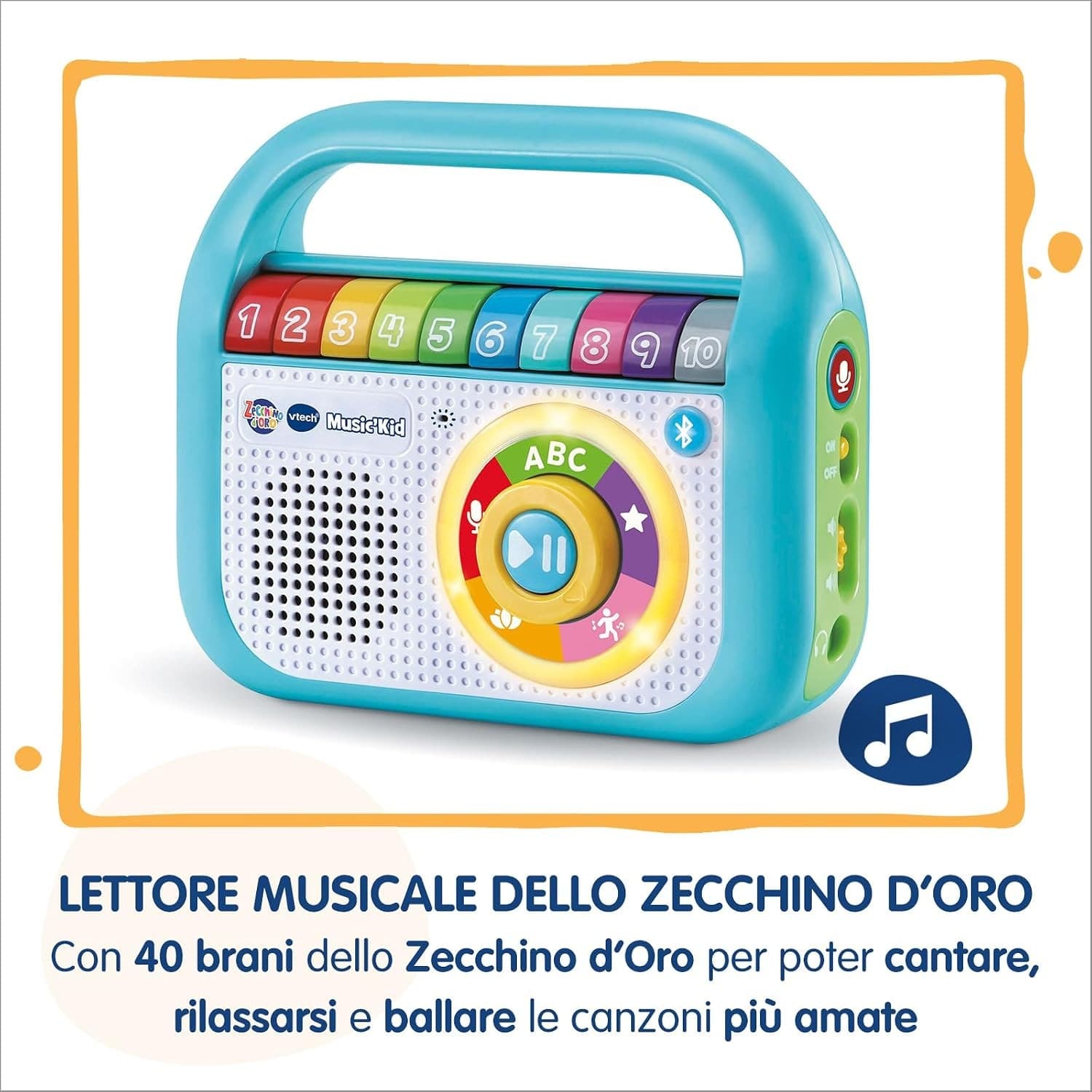 VTech - Music'Kid Zecchino d'Oro Lettore MP3 - 2