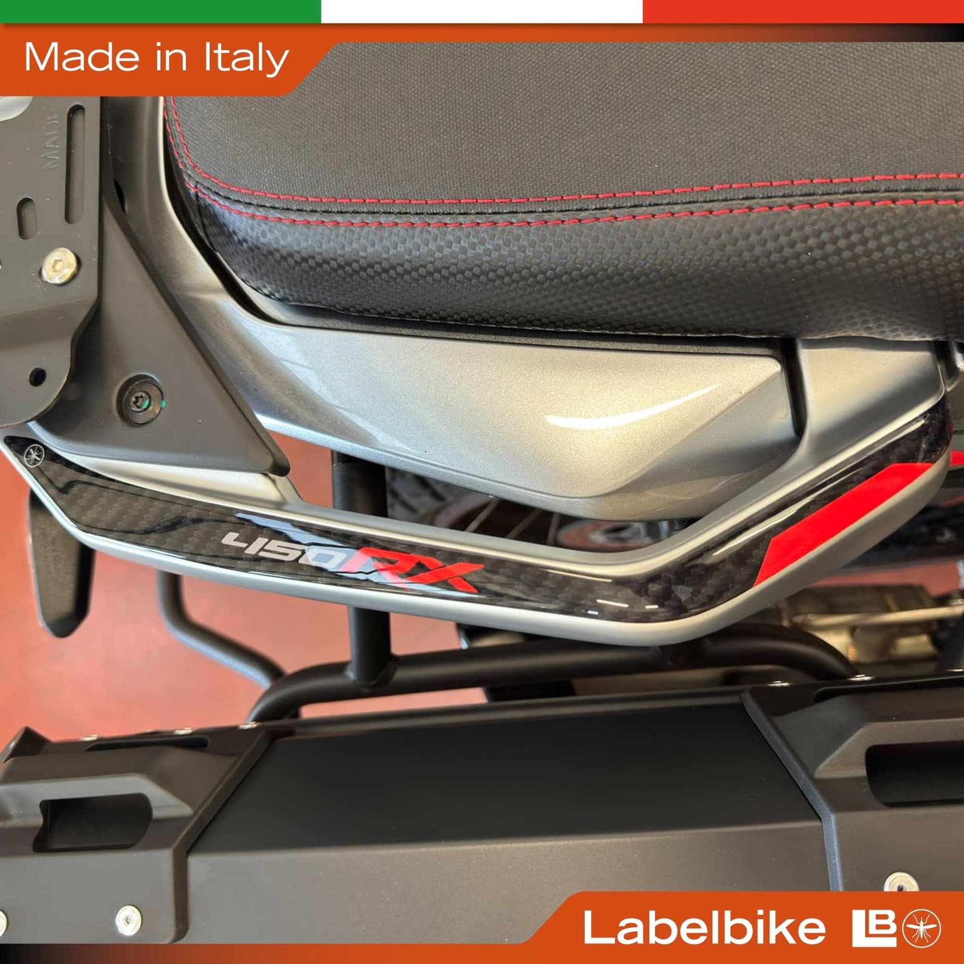 Adesivi Protezioni Maniglie moto compatibile con QJ Motor SRT 450 RX 2026 - 4
