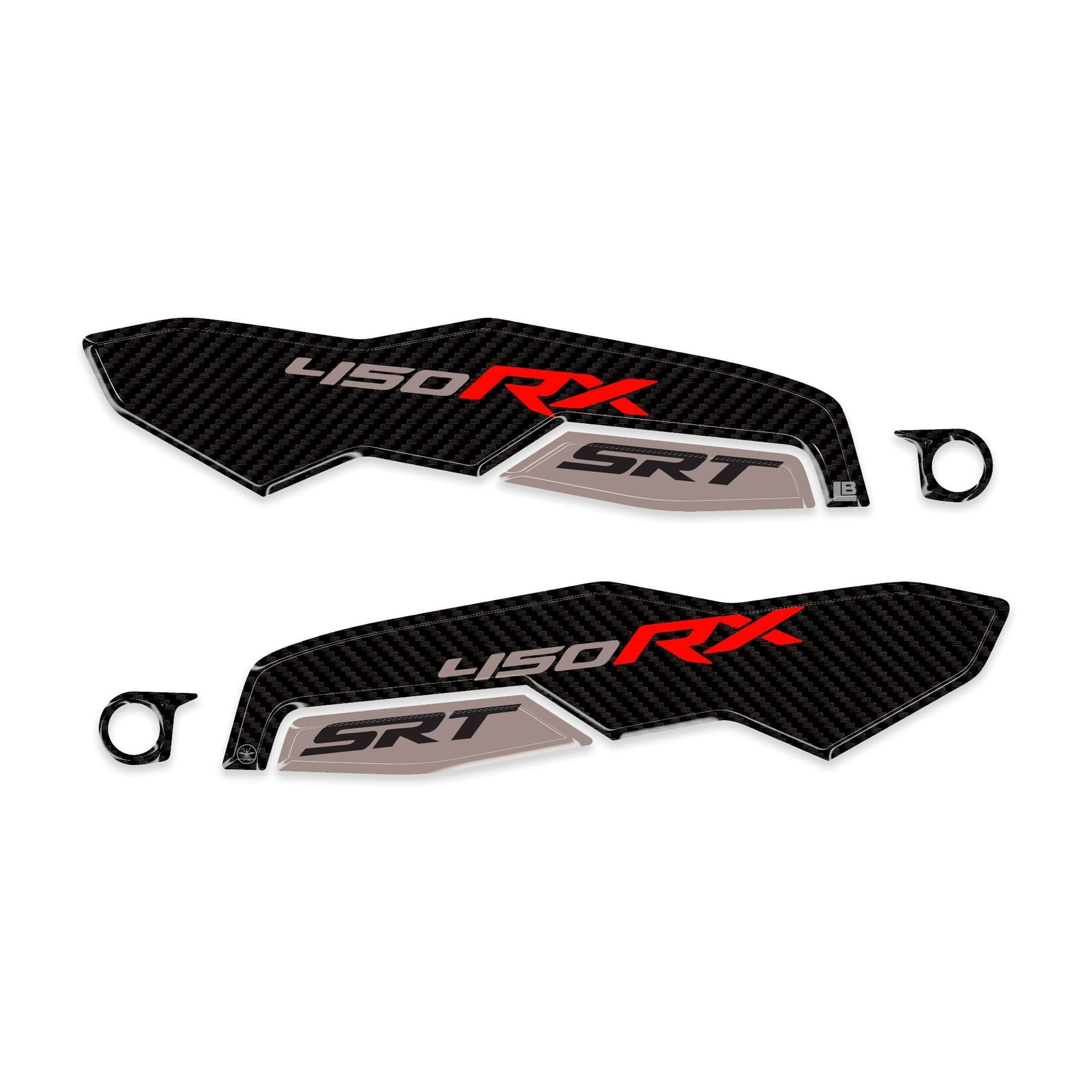 Adesivi Protezioni Paramani moto compatibile con QJ Motor SRT 450 RX 2026 - 2