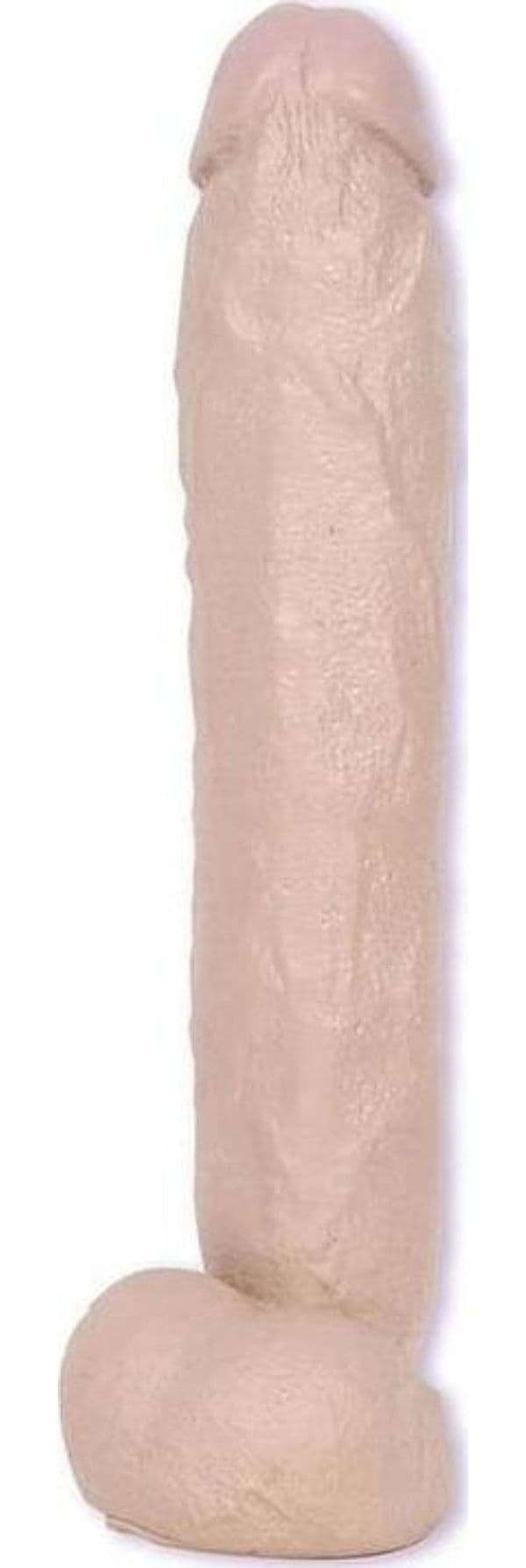 Dildo realistico XXL The Naturals Doc Johnson 30,5 cm con testicoli Vac-U-Lock Ø 5,6 cm - 6