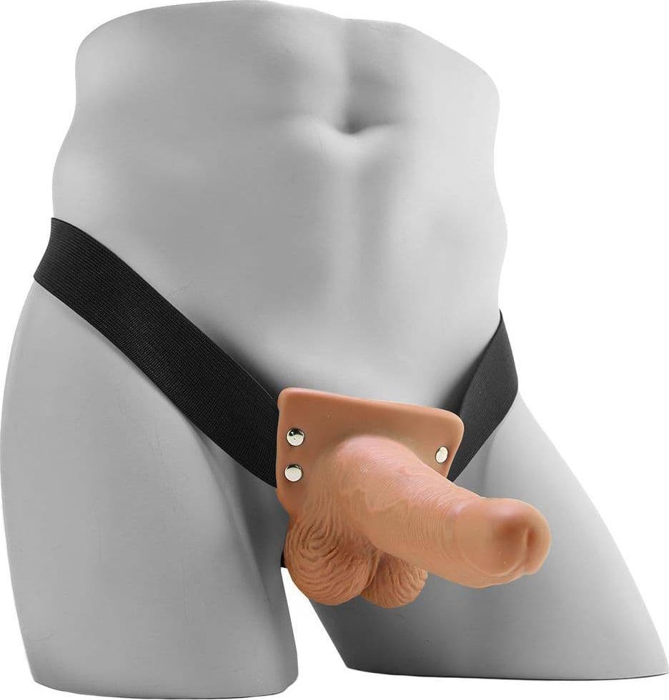 Strap-On cavo vibrante Fetish Fantasy Pipedream 17,8 cm ricaricabile 10 modalità - 2