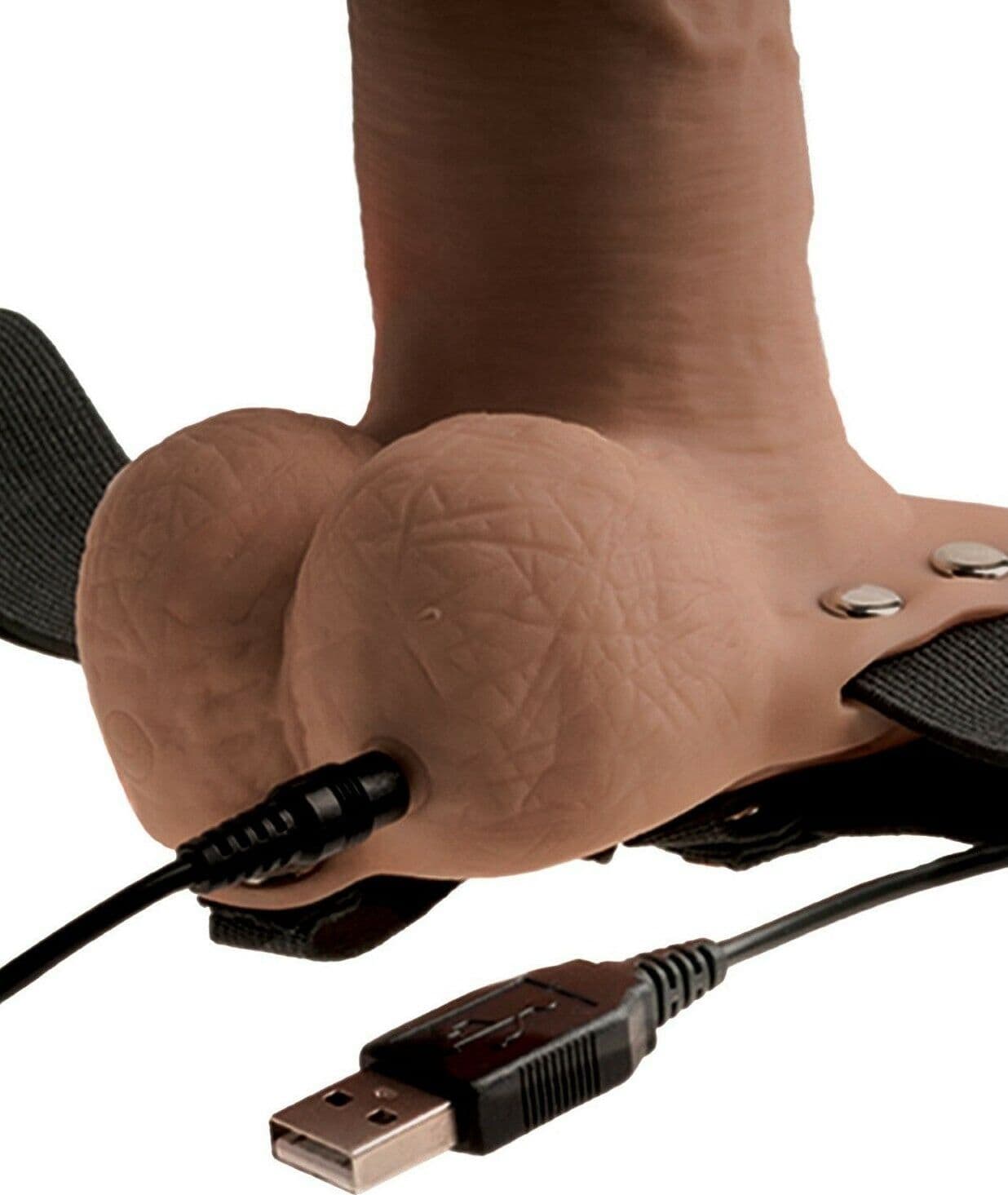 Strap-On cavo vibrante Fetish Fantasy Pipedream 17,8 cm ricaricabile 10 modalità - 10