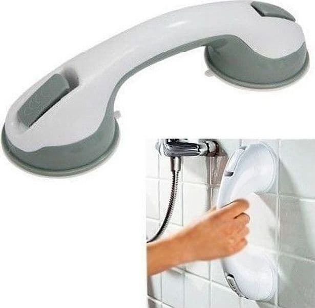 MANIGLIA DI SICUREZZA DOCCIA ANTISCIVOLO A VENTOSA UNIVERSALE PER IL BAGNO