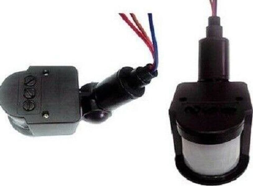 SENSORE MOVIMENTO CREPUSCOLARE FARETTO INFRAROSSI RICAMBIO FARO LED SENSORI