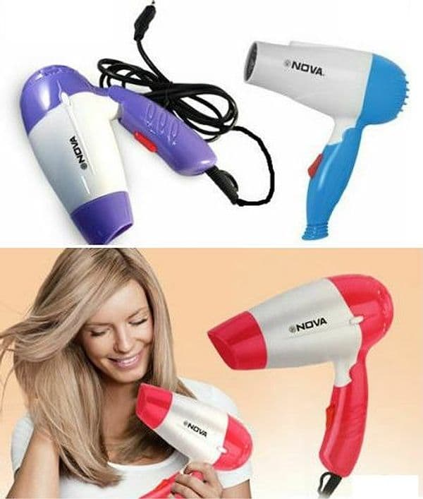 ASCIUGACAPELLI DA VIAGGIO PHON PIEGHEVOLE FONO 1200W PORTATILE CAPELLI PALESTRA
