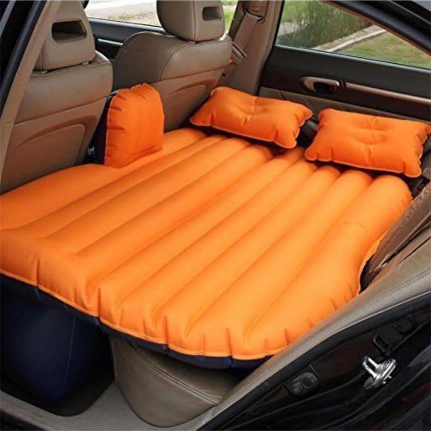 MATERASSO GONFIABILE LETTO AIRBED PER AUTO SEDILE POSTERIORE MACCHINA CON POMPA