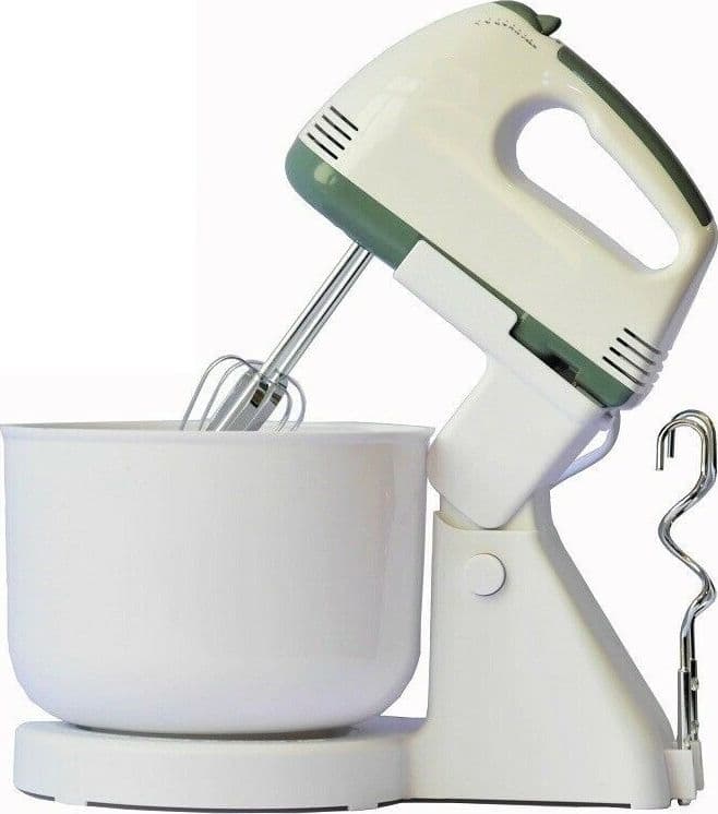 FRUSTA ELETTRICA SBATTITORE CON CIOTOLA 180W 7 VELOCITA' MIXER CUCINA CASA