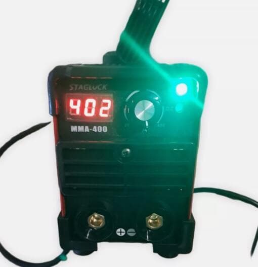 Mini saldatrice ad elettrodo elettrica inverter elettrodo 1.6 - 3.2mm 400 Ampere - 3