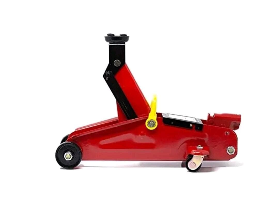 Crick idraulico Carrello 2 Ton per Auto e Furgone Sollevatore Martinetto con ruote - 3