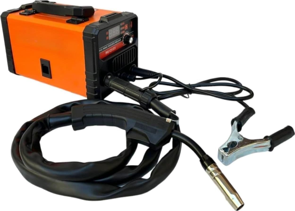 Saldatrice Multiprocesso Filo Continuo MIG No GAS + MMA Elettrodo 500 Ampere Fabbro Display Digitale Portatile Saldatura MIG/MMA IGBT inverter include Maschera Torcia e Bobina di Filo Animato - 4