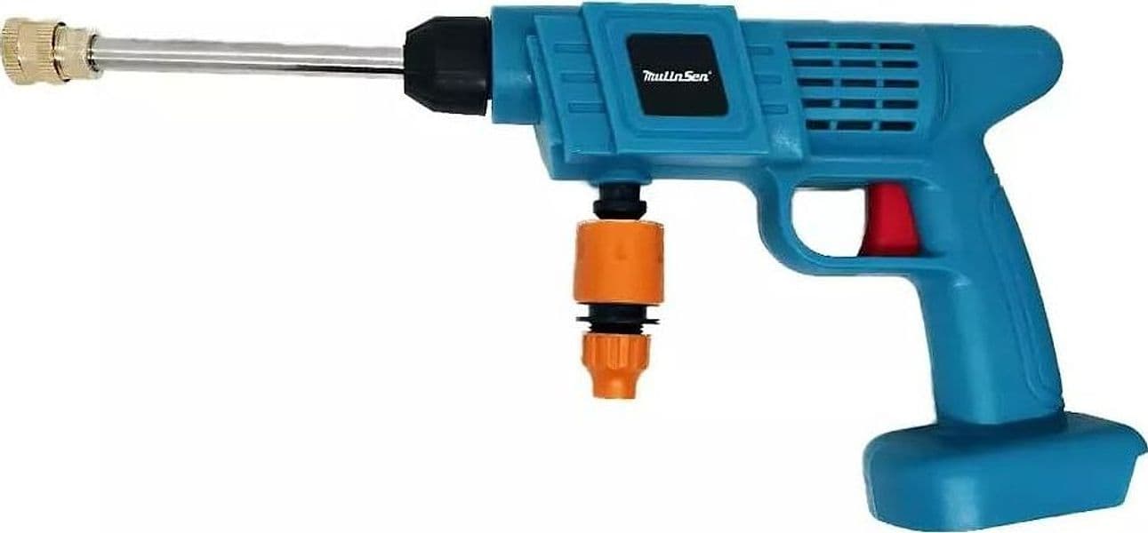 Kit Lavaggio Idropulitrice a Batteria con Mini Soffiatore Incluso, Portatile, 2 Batterie 48V Intercambiabili per Pulizia Versatile e Senza Fili - 2
