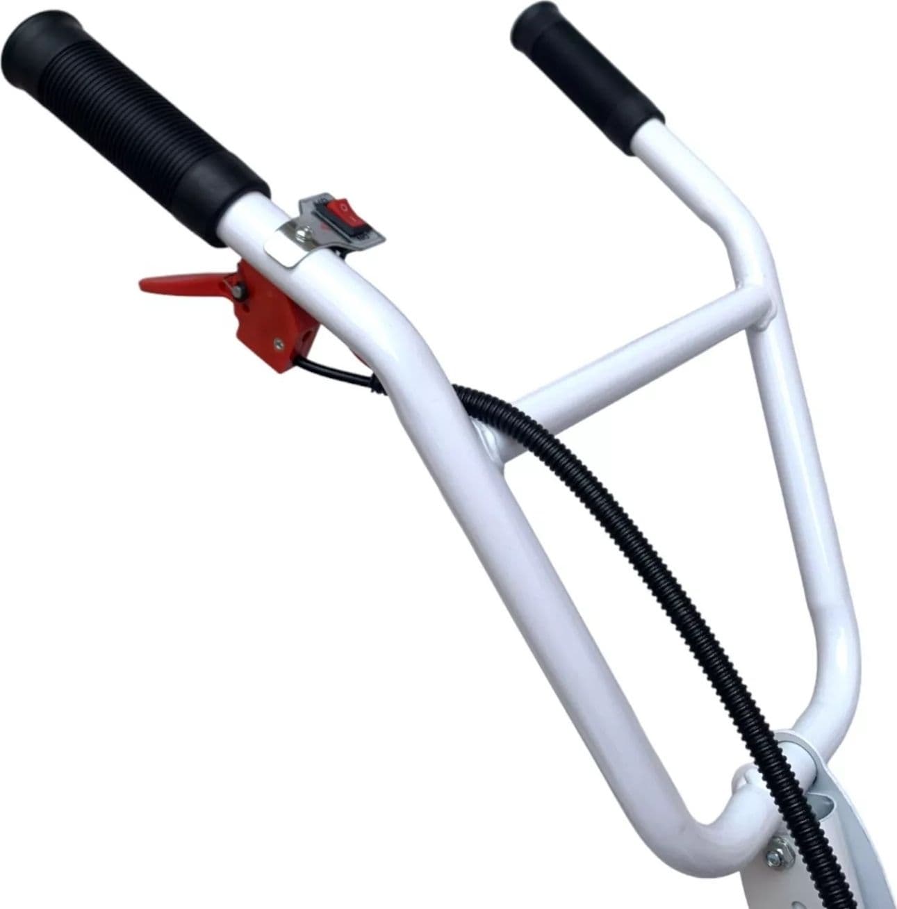 Decespugliatore a Scoppio 63CC 2HP 2 Tempi con Ruote a Carrozzella Carrellato - 3