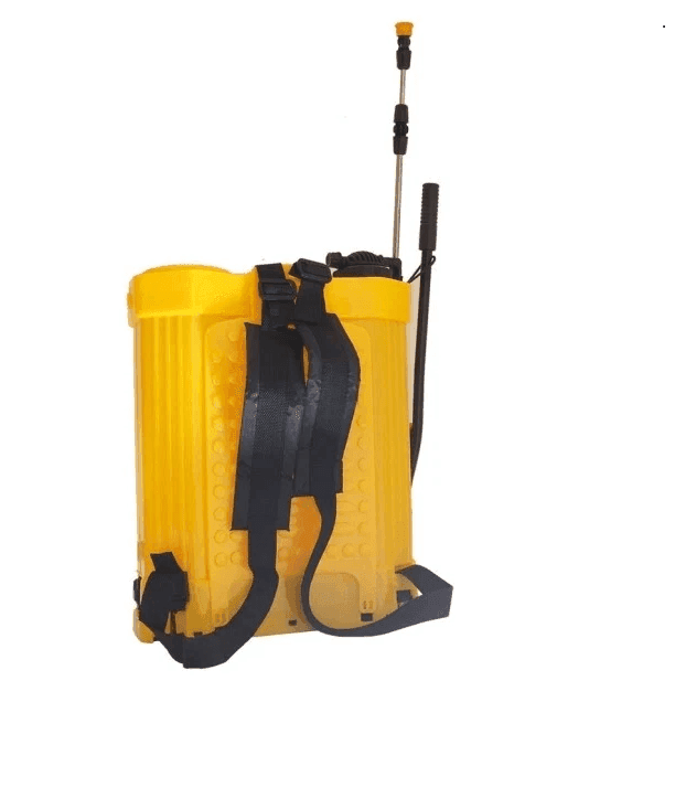 POMPA ATOMIZZATORE NEBULIZZATORE IRRORATORE A SPALLA ELETTRICA A BATTERIA E MANUALE 18 LITRI 2 FUNZIONI - 2