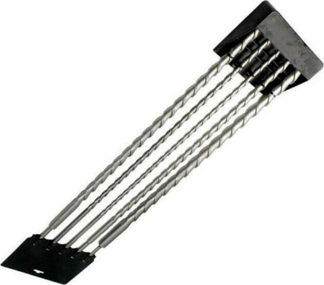Set di 5 Punte SDS PLUS 600 mm per Trapano Tassellatore – Diametri 10, 12, 16, 20, 24 mm per Cemento, Pietra e Calcestruzzo – Elevata Resistenza e Durata - 3