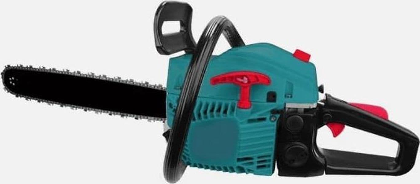 MOTOSEGA A SCOPPIO 68CC 2 TEMPI PROFESSIONALE CON BARRA LAMA DA 50cm POTENTE TAGLIO POTATURA ALBERI LEGNA E GIARDINAGGIO FAI DA TE - 2