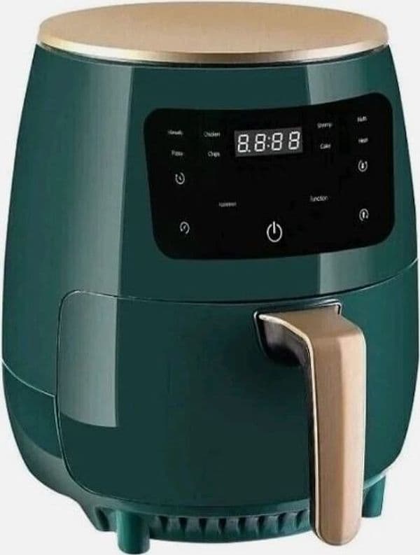 FRIGGITRICE AD ARIA CALDA DA 8 LITRI CON SECCHIO RIMOVIBILE 2400W SENZA OLIO COTTURA SANA CON TEMPERATURA REGOLABILE CUCINA CASA IN VARI COLORI - 4