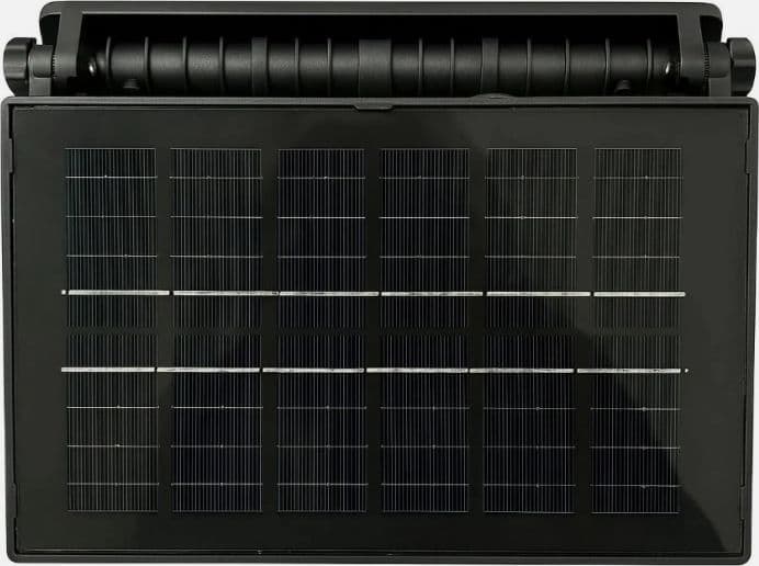 Faro Pieghevole 400W A Led Smd Con Pannello Solare E Sensore Crepuscolare Super Slim per Illuminazione Giardino, Casa, Negozio - 5