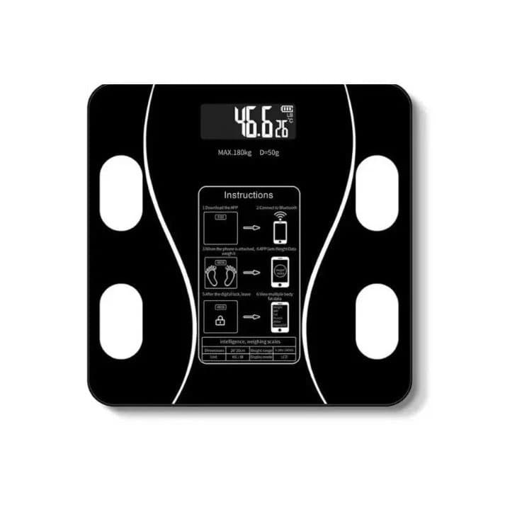 Bilancia Pesapersone Digitale Bluetooth Smart LCD 180Kg Precisione App - 2