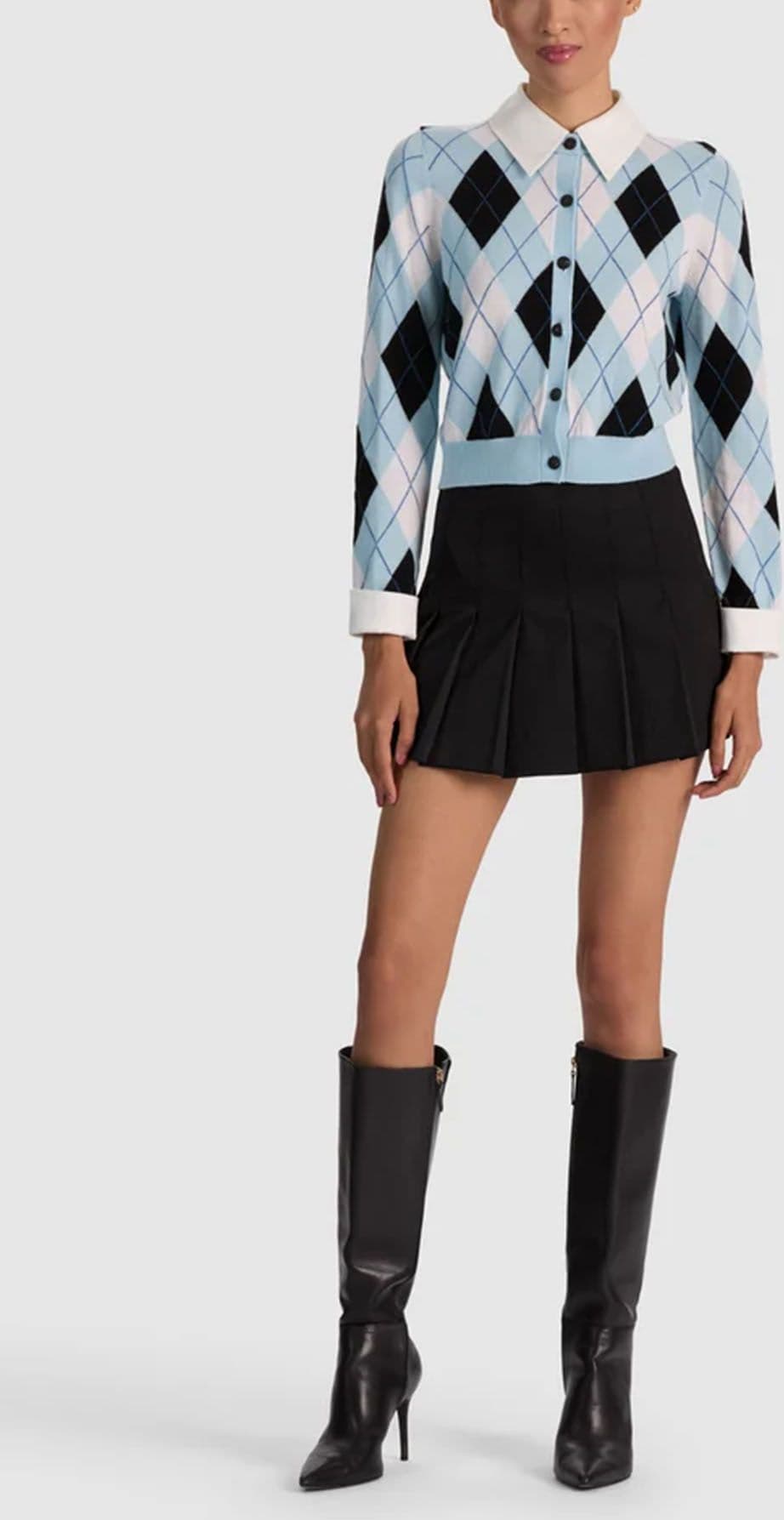 Alice + Olivia  Maglie Nero/azzurro - 2